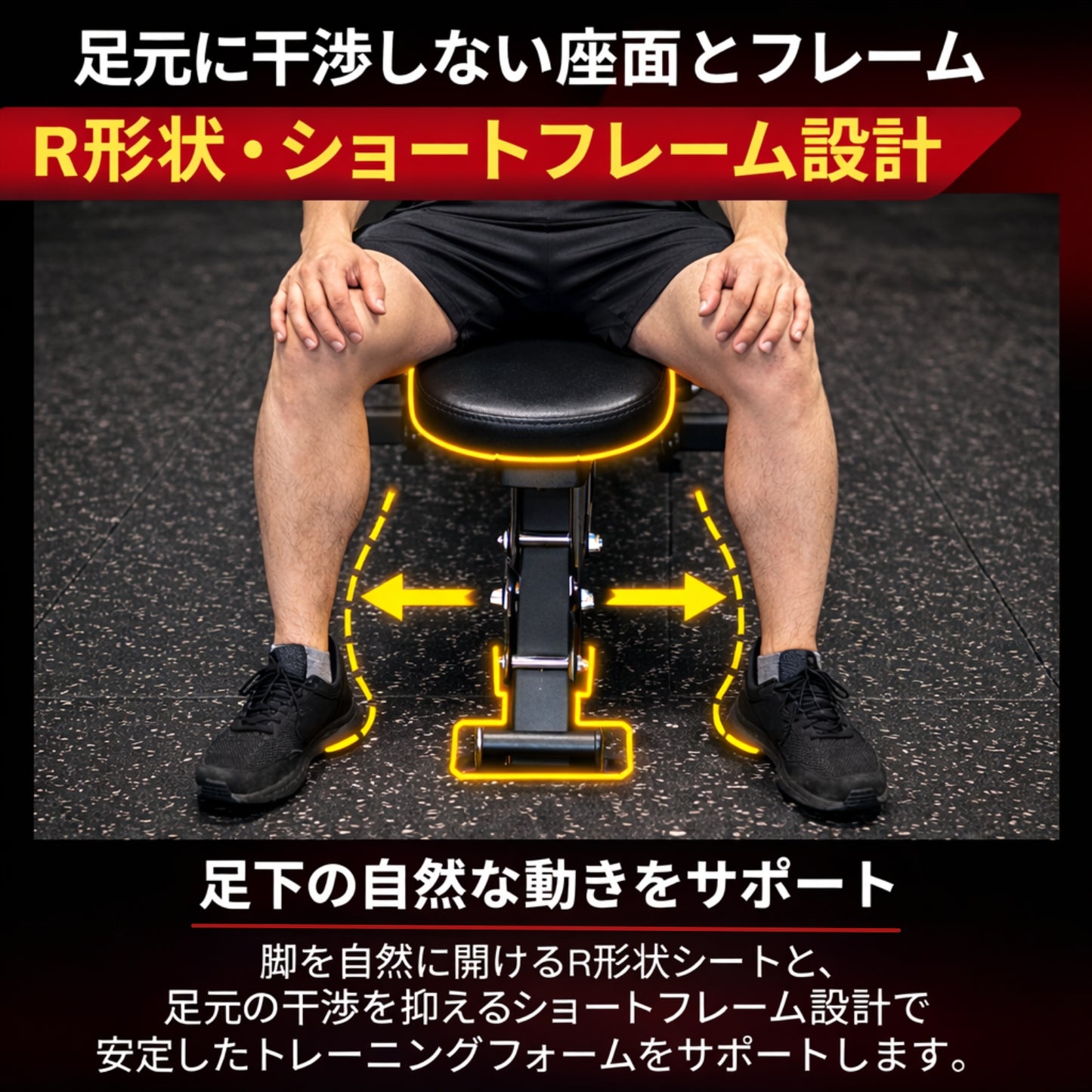 全168通りのシート調整と耐荷重300kgの高剛性フレームでホームジムから某有名ジムまで幅広く導入。 VITFIT PRO トレーニングベンチ インクラインベンチ アジャスタブルベンチ 8段階角度調整 可変式ベンチ ダンベルベンチ ベンチプレス 筋トレベンチ ホームジム パーソナルジム対応